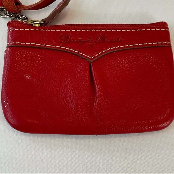 Dooney & Bourke Red Small Wristlet - Picture 4 of 6